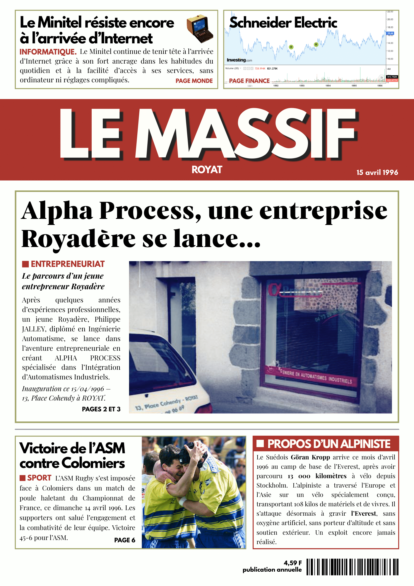 30 ANS ANNIVERSAIRE - Alpha Process